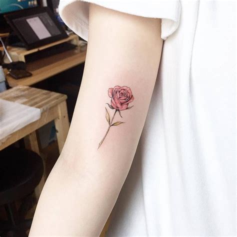 31 Astonishing Red Rose Tattoo Designs Ideas In 2021