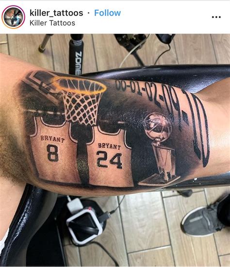 31 Awesome Kobe Bryant Tattoo Designs For Men Kobe Bryant Tattoos