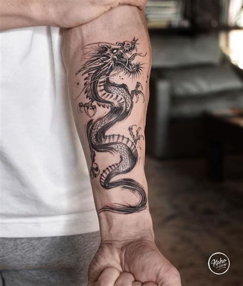 33 Amazing Dragon Forearm Tattoo Ideas To Inspire You In 2023