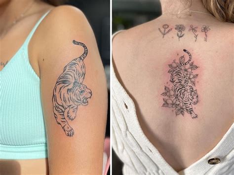 34 Ideas Tattoo Back Women Tiger Tiger Tattoo Animal Tattoos Tiger