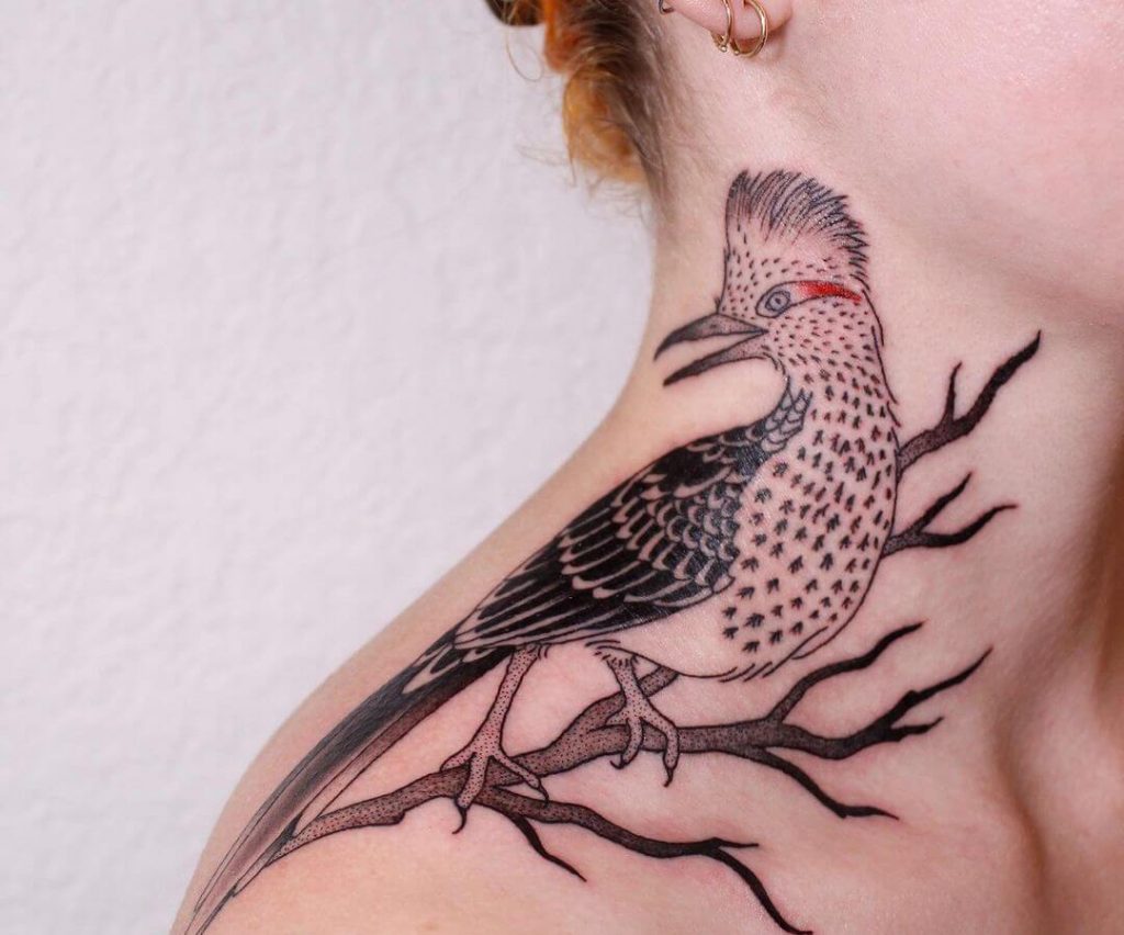 35 Pretty Neck Tattoos For Women To Be Cool Mycozylive Com Girl