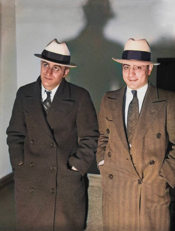 36 Colorized Photos From The Early Days Of Organized Crime