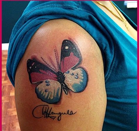 3D Butterfly Dmv Butterfly Dmvtattooartist Vanhtattoostudio Antoniotatts Teamtatted