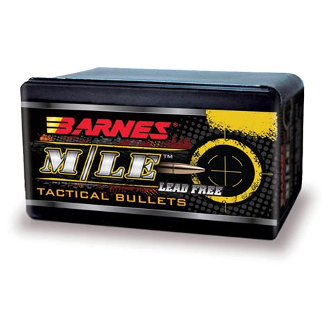 40 Pk Barnes 9Mm 115 Grain Tac Xp Pistol Reloading Bullets 610665 Components At Sportsman