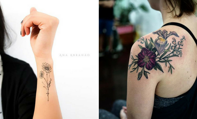 43 Beautiful Flower Tattoos For Women Stayglam