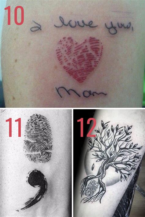 43 Special Fingerprint Tattoo Ideas Tattoo Glee