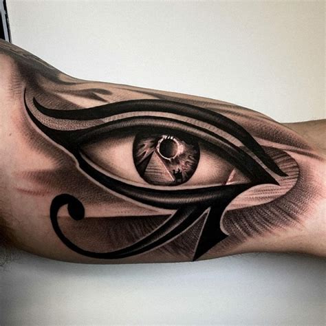 45 Best Eye Of Ra Tattoos Designs Meanings Sun God Horus 2019