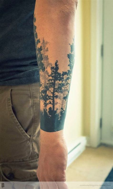 45 Inspirational Forest Tattoo Ideas Art And Design