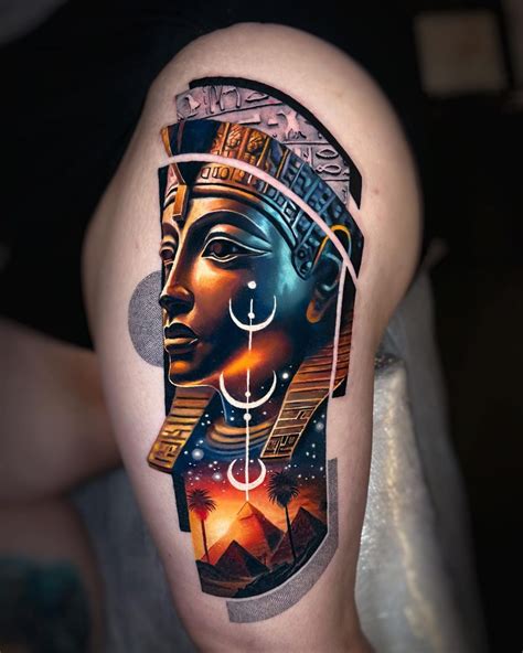 45 King Tut Tattoos A Journey Into The Ancient Egypt Art And Design