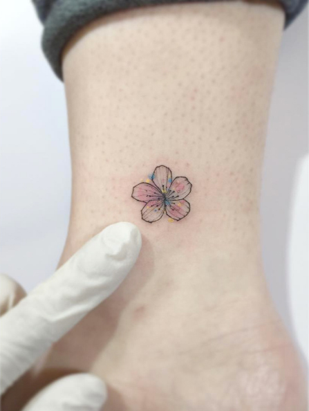 48 Cherry Blossom Tattoos That Are Way Beyond Perfect Blossom Tattoo