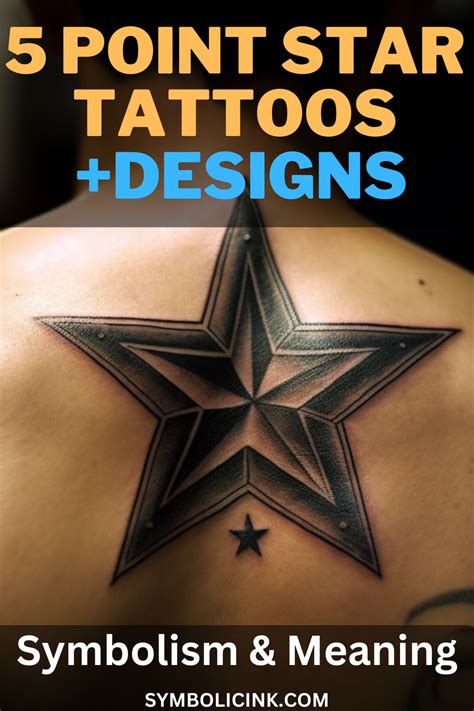 5 Point Star Tattoo Meaning Symbolism Water