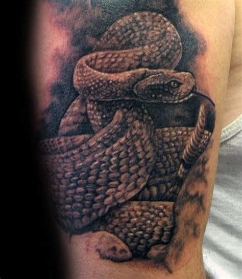 50 3D Snake Tattoo Designs For Men Reptile Ink Ideas