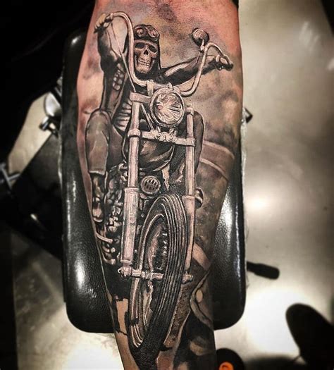 50 Badass Biker Tattoos Designs Ideas Pictures Tattoo Me Now