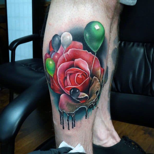 50 Badass Rose Tattoos For Men Flower Design Ideas