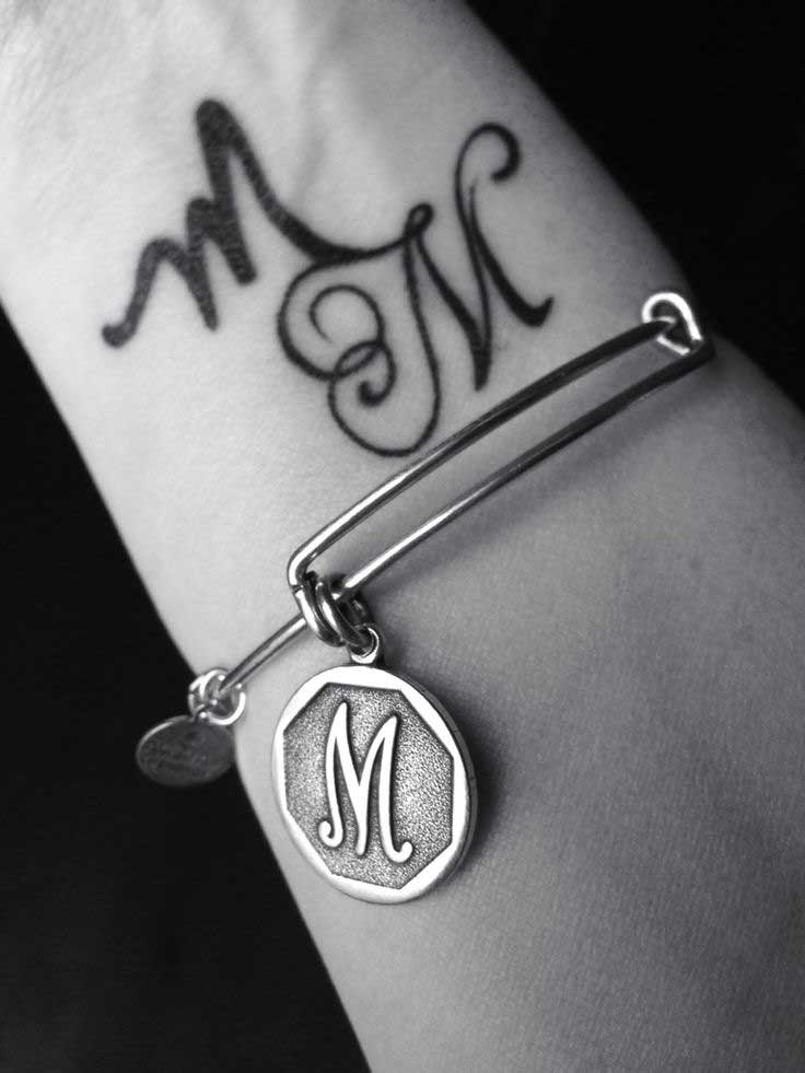 50 Beautiful Letter M Tattoo Designs Ideas