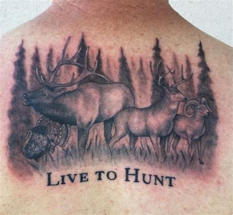 50 Best Wildlife Tattoos For Men 2019 Hunters Hunting Animal Designs