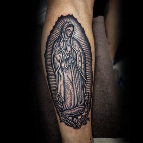 50 Guadalupe Tattoo Designs For Men Blessed Virgin Mary Ink Ideas