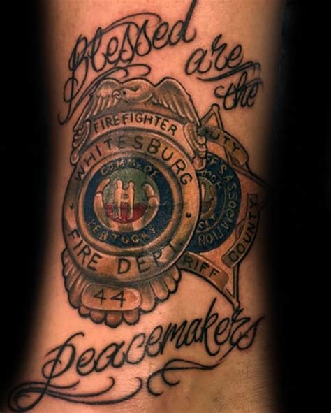 50 Police Tattoo Ideas Best Designs Canadian Tattoos