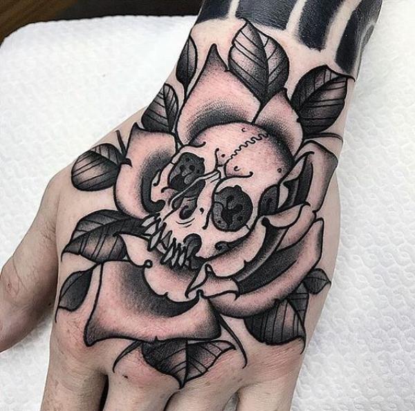 50 Skull Hand Tattoo Designs With Meaning Art And Design