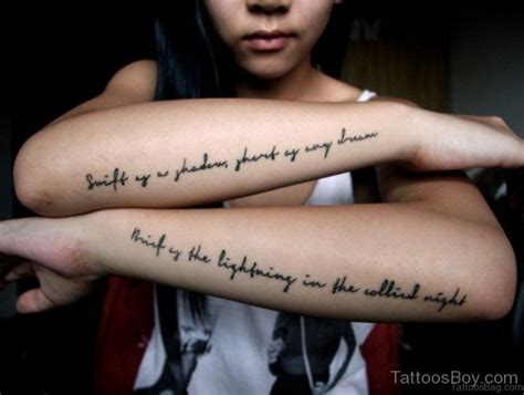 51 Beautiful Wording Tattoo For Arm Tattoo Designs Tattoosbag Com