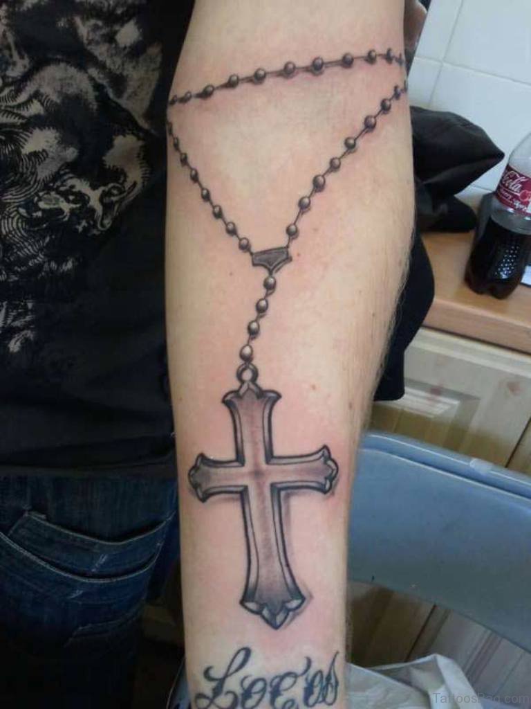 52 Great Rosary Tattoos On Arm Tattoo Designs Tattoosbag Com