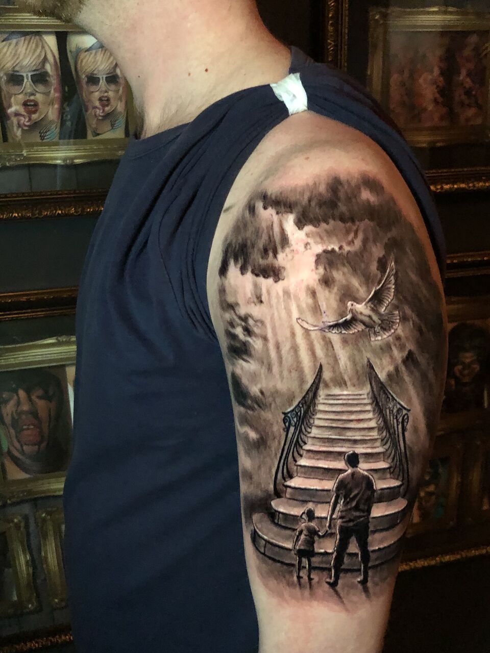 54 Ideas For Stairs Tattoo Design Tattoo Designs Stairs To Heaven