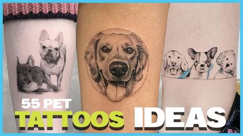 55 Pet Tattoos Ideas Dog Edition Youtube