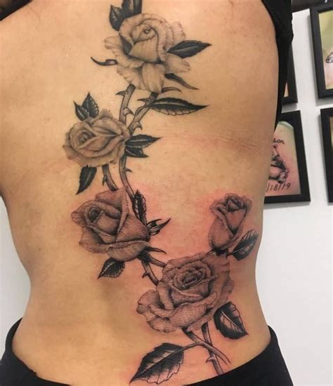 56 Rose And Vines Tattoos Ideas Tattoos Vine Tattoos Rose Tattoos