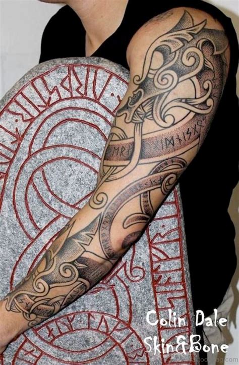 57 Magnifying Viking Tribal Shoulder Tattoos Tattoo Designs