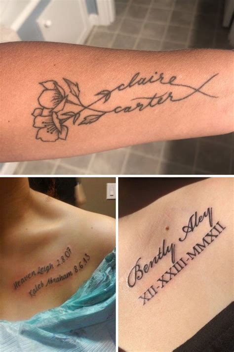 57 Sweetest Kids Name Tattoos Ideas Artofit