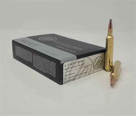 6 5 300 Weatherby Magnum Ammunition Weatherby 130 Grain 20 Rounds