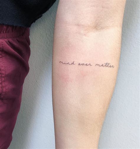 60 Tiny Quote Tattoos That Are Inspiring Uplifting And Encouraging