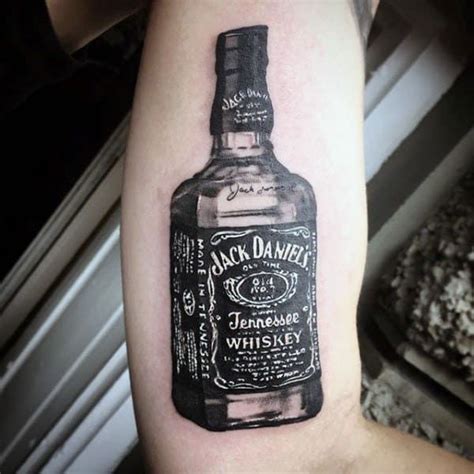 60 Unique Jack Daniels Tattoo Designs For Men 2023 Guide