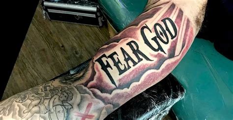 65 Stunning Fear God Tattoo Ideas Symbol Of Faith On Your Skin