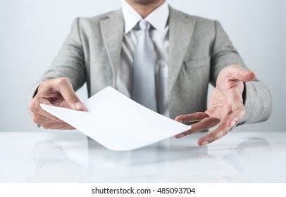 66 804 Man Give Paper Images Stock Photos And Vectors Shutterstock