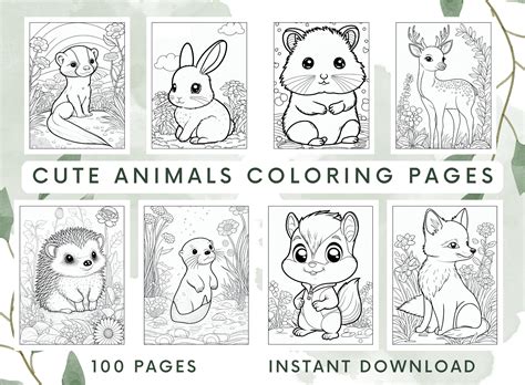 69 Cute Animals Coloring Pages Ideas In 2024 Animal Coloring Pages Coloring Pages Cartoon