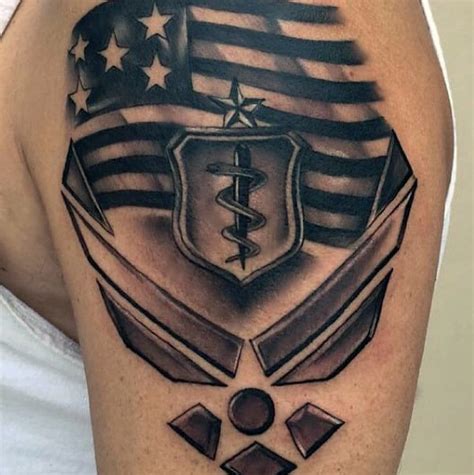 70 Air Force Tattoos For Men Usaf Design Ideas