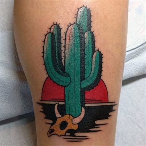 70 Cactus Tattoo Designs For Men 2023 Inspiration Guide