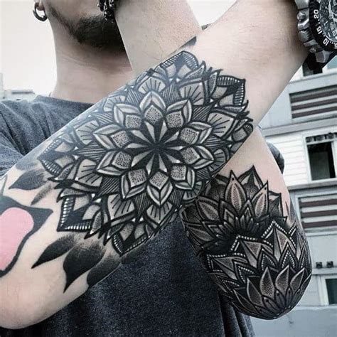 70 Mandala Tattoo Designs For Men Symbolic Ink Ideas