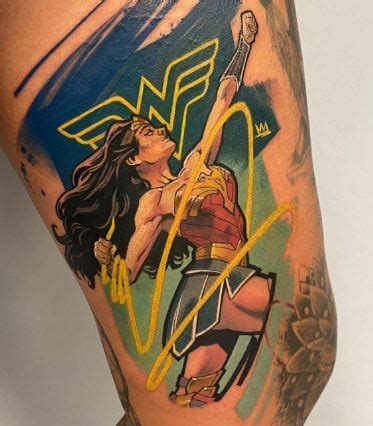 71 New Powerful Wonder Woman Tattoo Ideas Tattoo Twist