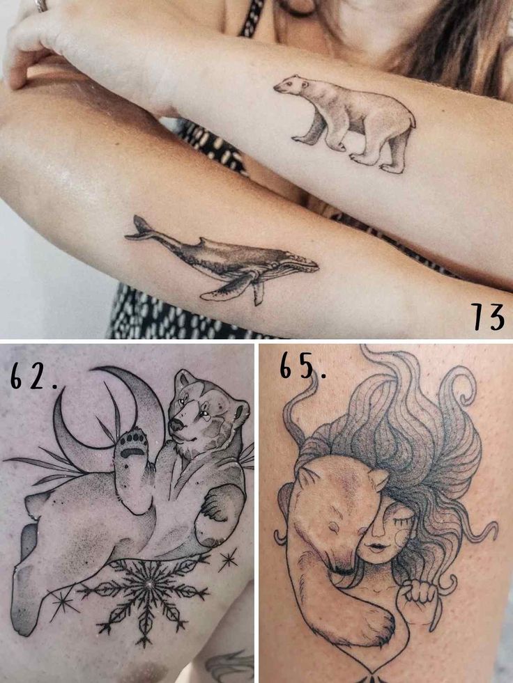 73 Larger Than Life Polar Bear Tattoo Ideas Tattoo Glee