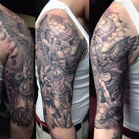 75 Mind Blowing Saint Michael Tattoos And Their Meaning