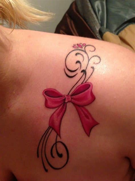 75 Trendy Bow Tattoo Designs