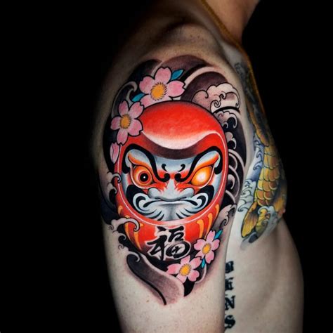 8 Best Daruma Tattoo Images Japanese Tattoos Daruma Doll Tattoo Ink