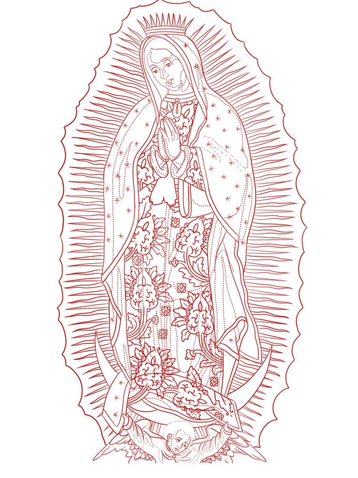 8 Creative Virgen De Guadalupe Tattoo Designs