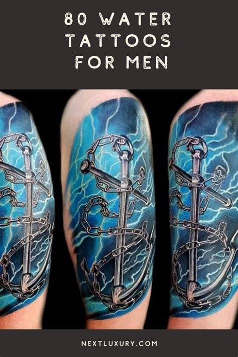 80 Water Tattoos For Men Masculine Liquid Designs