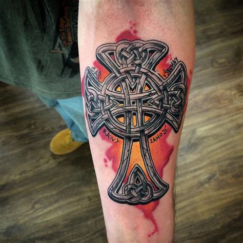 85 Celtic Cross Tattoo Designs Meanings Characteristic Symbol 2019