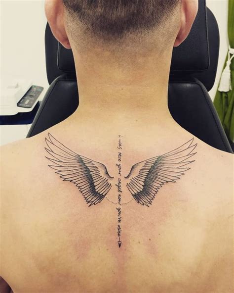 91 Epic Angel Wings Tattoo Ideas Tatuajes De Alas Tatuajes Escritos Tatuaje De Ala Para Hombres