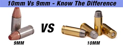 A Closer Look Know The Difference Between 10Mm Vs 9Mm Ammo