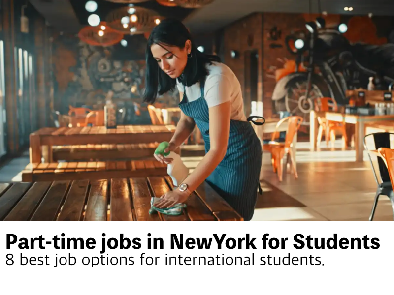 A Guide To The 8 Best Part Time Jobs For Students In New York City